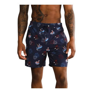 Hurley Men's Size 30 Weekender Swim Board Shorts Patriotic July Navy America NEW